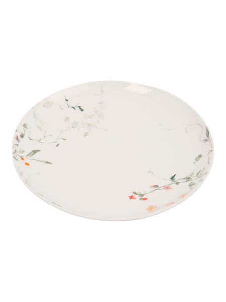 Сервиз обеденный на 6 персон, 19 предметов, фарфор, белый, Цветы и листья, Primrose ANNA LAFARG