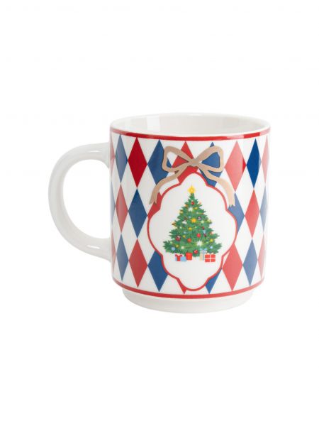 Кружка, 350 мл, фарфор N, Щелкунчик и елка, Nutcracker