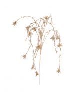 Ветка декоративная 70 см, пластик/металл, Золотистая ветка с бусинами, Interior gold ANNA LAFARG