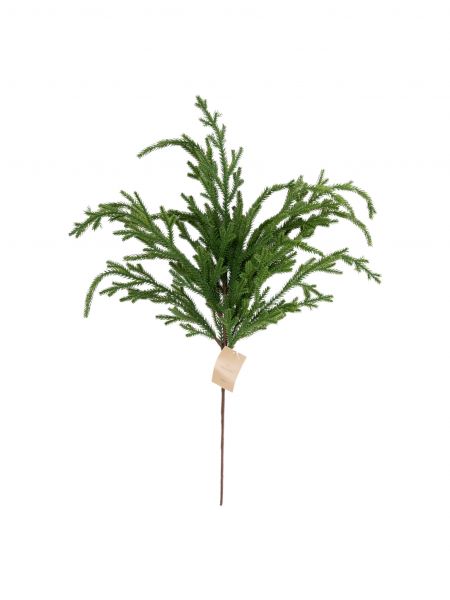 Ветка декоративная, 70 см, пластик/металл, Ель, Interior natural