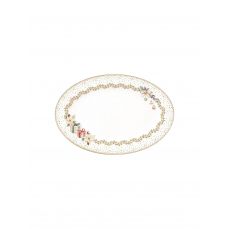 Блюдо 35х23.5 см, фарфор, белое, Подарки, White Elegance Easy Life