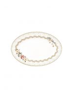 Блюдо 35х23.5 см, фарфор, белое, Подарки, White Elegance Easy Life