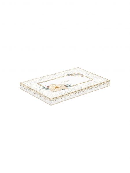 Блюдо, 35х23,5 см, фарфор P, белое, Подарки, White Elegance