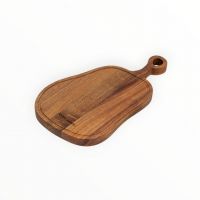 Доска разделочная, 25х14 см, с ручкой, дерево, фигурная, Timber ANNA LAFARG
