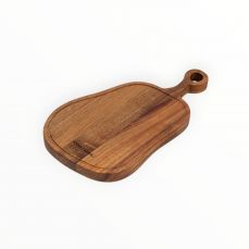 Доска разделочная, 25х14 см, с ручкой, дерево, фигурная, Timber ANNA LAFARG