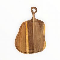 Доска разделочная, 30х20 см, с ручкой, дерево, фигурная, Timber ANNA LAFARG