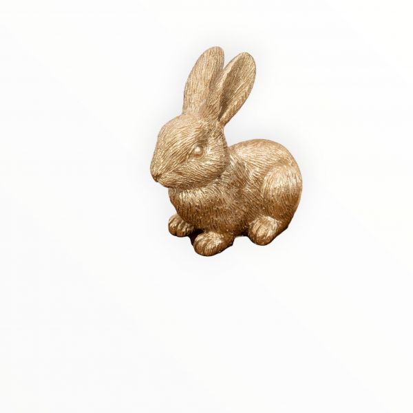 Блюдо пасхальное 15х6 см, 6 отделений, дерево/полирезин, Кролик, Easter ANNA LAFARG