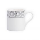 Кружка 380 мл, фарфор, белая, Орнамент, Greco ANNA LAFARG