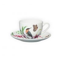 Пара чайная 320 мл, фарфор, белая, Медосос, Lyric MAXWELL & WILLIAMS