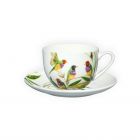 Пара чайная 320 мл, фарфор, белая, Зяблик, Lyric MAXWELL & WILLIAMS
