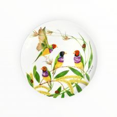 Тарелка десертная 20 см, фарфор, белая, Зяблик, Lyric MAXWELL & WILLIAMS