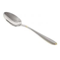Столовая ложка, нержавеющая сталь 18/10, с золотистой вставкой, Julia Gold Face
