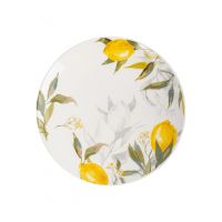 Обеденная тарелка 26.5 см, фарфор, белый, Лимоны, Palermo ANNA LAFARG, без индивидуальной упаковки