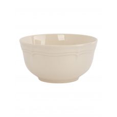 Салатник 15 см, 830 мл, фарфор, молочный, Rustic ANNA LAFARG