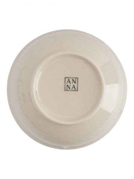 Салатник 15 см, 830 мл, фарфор, молочный, Rustic ANNA LAFARG