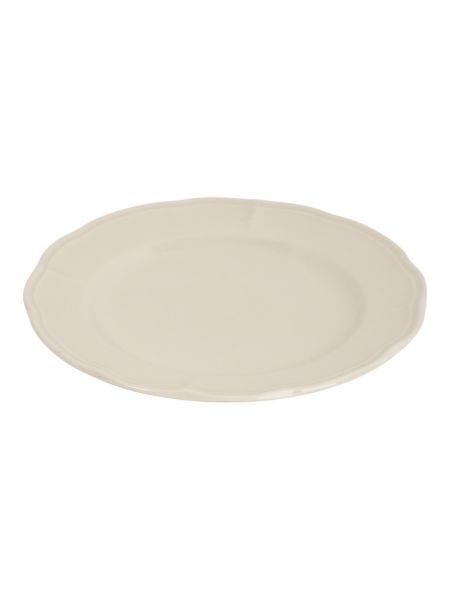 Тарелка закусочная 21 см, фарфор, молочная, Rustic ANNA LAFARG