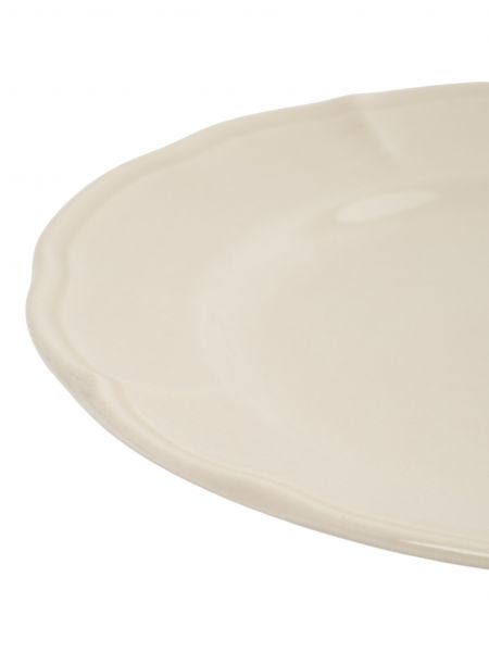 Тарелка закусочная 21 см, фарфор, молочная, Rustic ANNA LAFARG