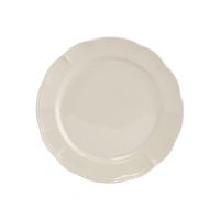 Тарелка обеденная 27 см, фарфор, молочная, Rustic ANNA LAFARG