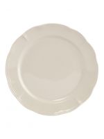 Тарелка обеденная 27 см, фарфор, молочная, Rustic ANNA LAFARG