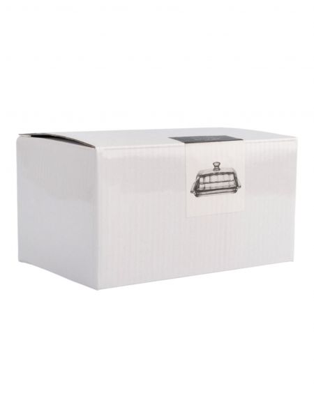 Масленка 17х11х8 см, стекло, Grand ANNA LAFARG