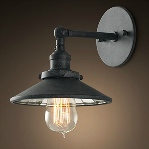 Светильник RESTORATION HARDWARE «Скон» 16x21x19 см цвет античный серый 