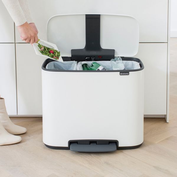 Мусорный бак BO PEDAL BIN 11+23 л BRABANTIA