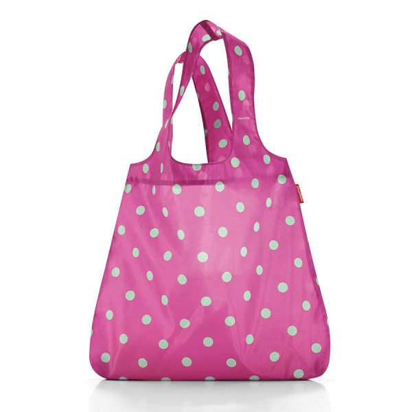 Сумка складная mini maxi shopper magenta dots Reisenthel