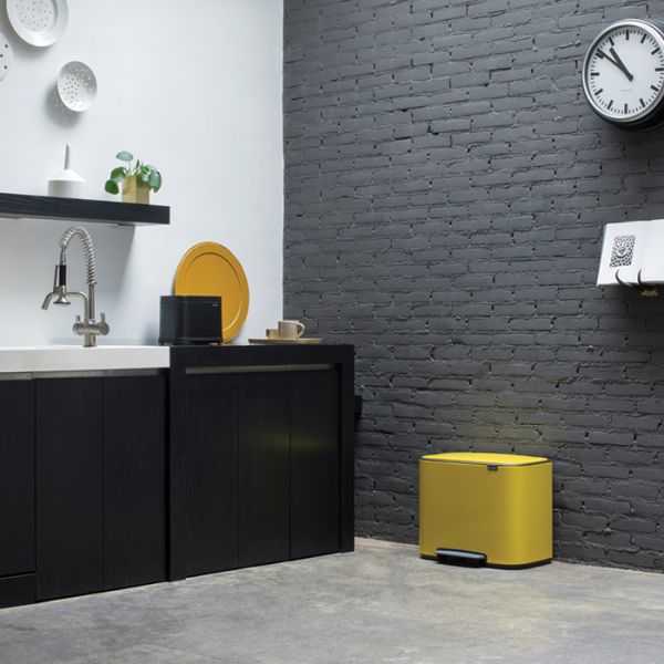 Мусорный бак BO PEDAL BIN 11+23 л BRABANTIA