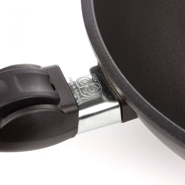 Вок AMT Frying Pans Titan 26 см для индукционных плит со съемной ручкой AMT I-1126S