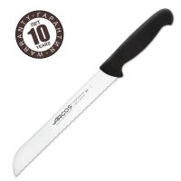 Нож хлебный 20 см ARCOS 2900 цвет рукояти черный 291425