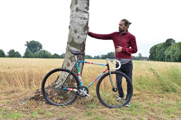 Наклейка на раму велосипеда Antoinette