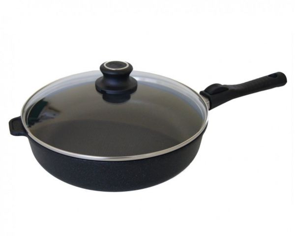 Сковорода литая глубокая BAF Gigant Newline 26 см со съемной ручкой