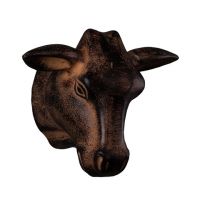 Декор ROOMERS «Голова быка» цвет бронзовый