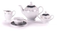 Сервиз чайный 15 предметов La Rose des Sables серия ISIS TOISON D'OR