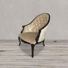 Кресло ROOMERS 96x69x86 см цвет кремовый