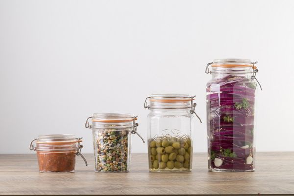 Банка гранёная Clip Top 450 мл