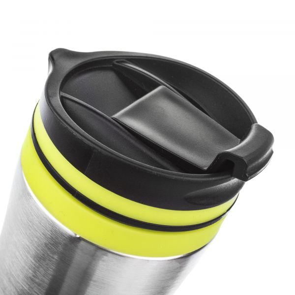 Термокружка вакуумная 390 мл 7,5 см IBILI Termos 