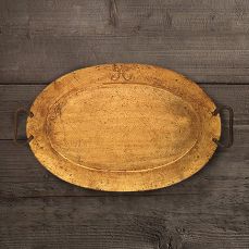 Поднос ROOMERS 3x67x40 см Antique gold