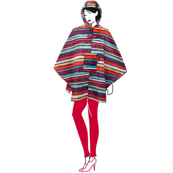 Дождевик Mini maxi artist stripes