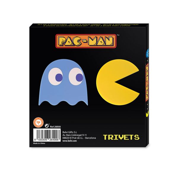 Подставка под горячее Balvi Pac-Man 2 шт магнитная 