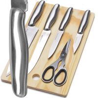 Набор ножей 6 предметов с разделочной доской Mayer&Boch 