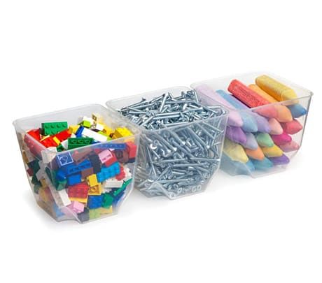 Набор органайзеров SISTEMA 3 шт по 1,3 л 