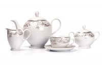 Сервиз чайный 15 предметов La Rose des Sables серия Orient Platine