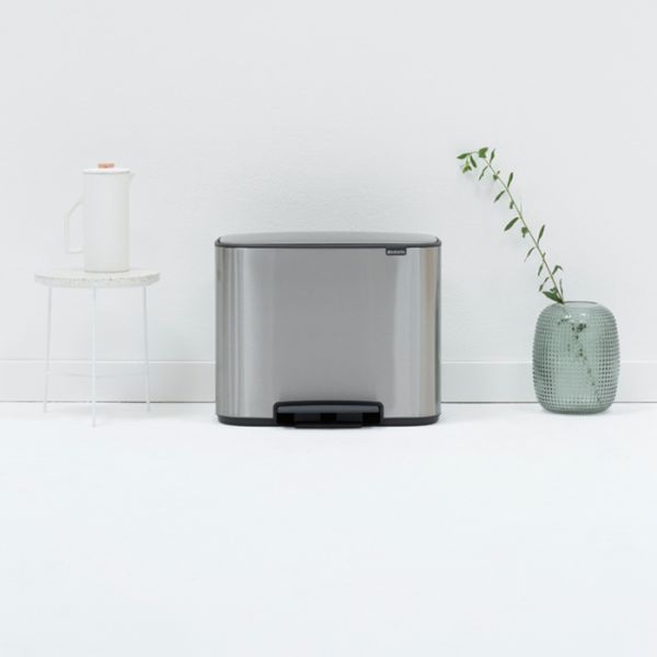 Мусорный бак BO PEDAL BIN 3*11 л BRABANTIA