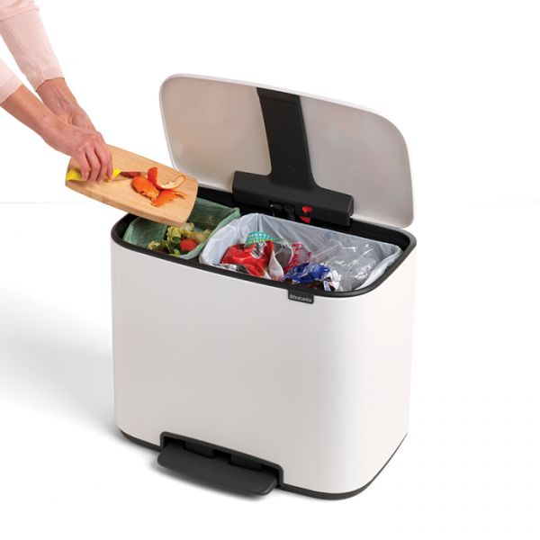 Мусорный бак BO PEDAL BIN 11+23 л BRABANTIA