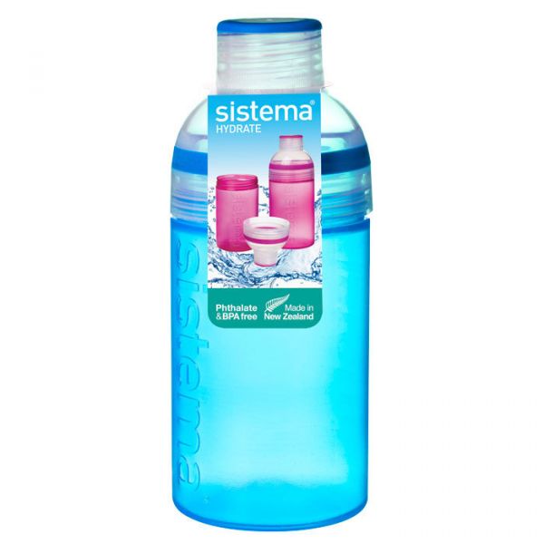 Питьевая бутылка SISTEMA «Трио» 480 мл 