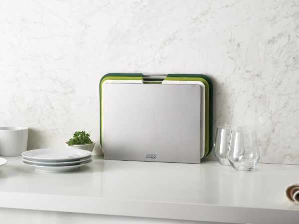 Набор разделочных досок Nest large 3 шт цвет зелёный