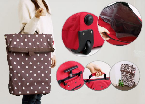 Сумка-тележка Trolley M baroque taupe Reisenthel