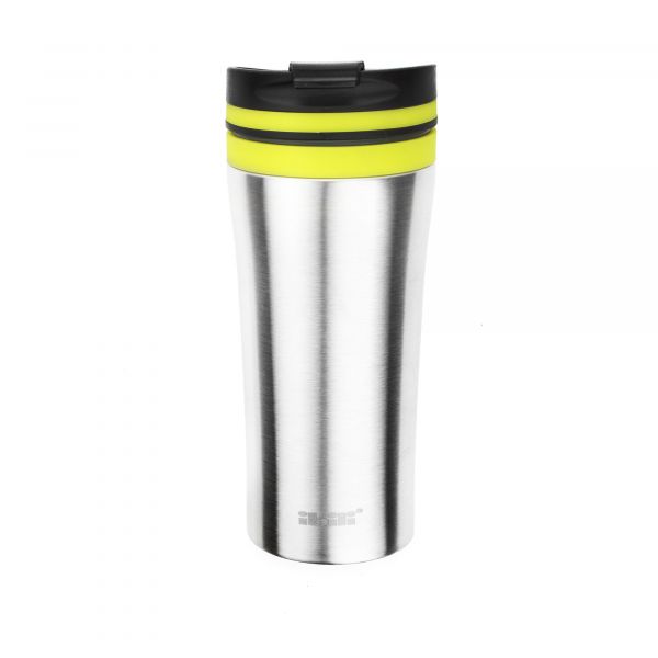 Термокружка вакуумная 390 мл 7,5 см IBILI Termos 