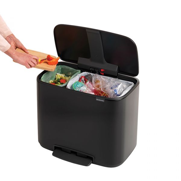 Мусорный бак BO PEDAL BIN 11+23 л BRABANTIA